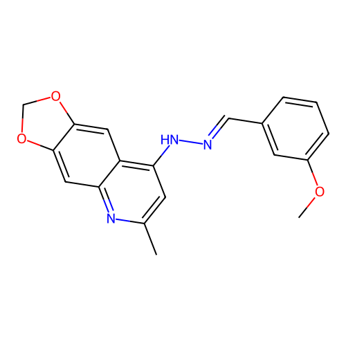 N-[(E)-(3-methoxyphenyl)methylideneamino]-6-methyl-[1,3]diox structure