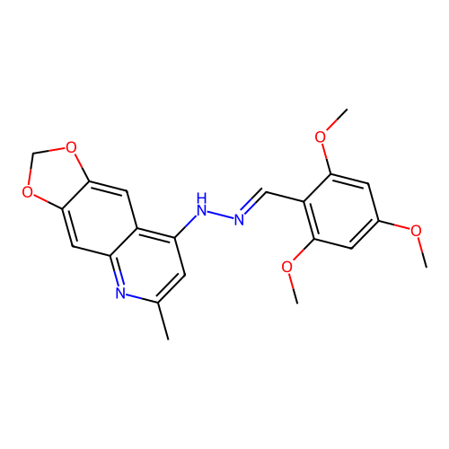 6-methyl-N-[(E)-(2,4,6-trimethoxyphenyl)methylideneamino]-[1 structure