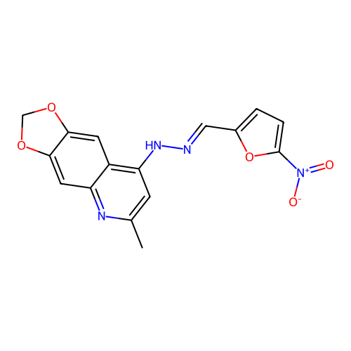 6-methyl-N-[(E)-(5-nitrofuran-2-yl)methylideneamino]-[1,3]di structure