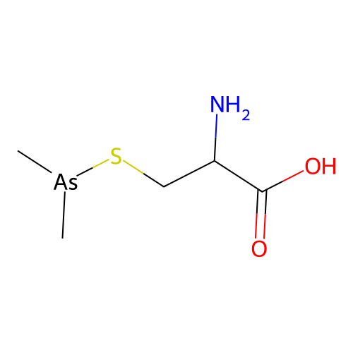 S-(Dimethylarsanyl)cysteine structure