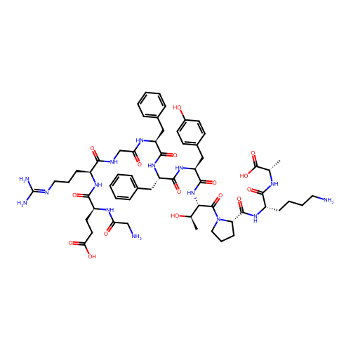 Insulin B (20-30) structure