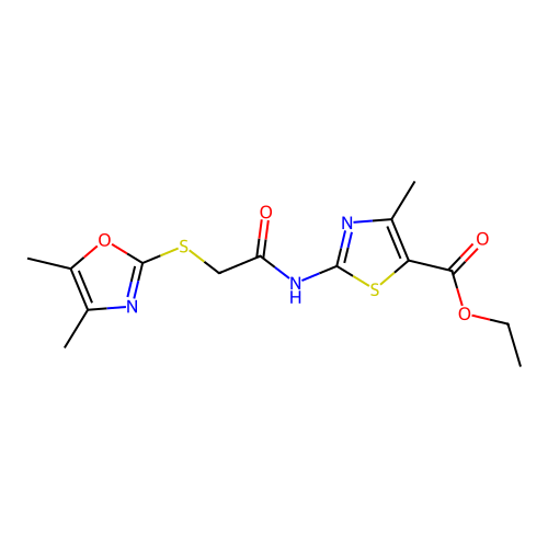 C14H17N3O4S2 structure