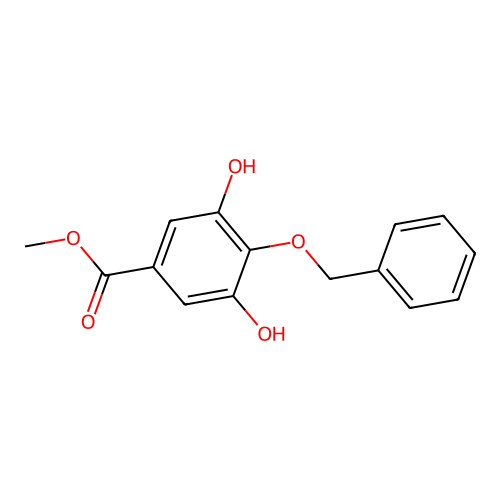 Methyl 4-(benzyloxy)-3,5-dihydroxybenzoate structure