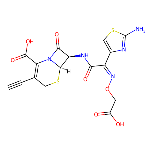 3-Ethynylcephalosporin structure