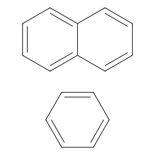 Naphthalene, polymer with benzene structure