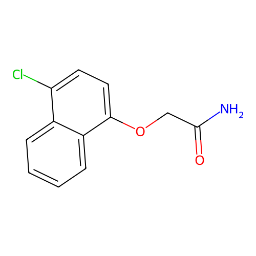 2-(4-氯萘-1-基)氧基乙酰胺 structure
