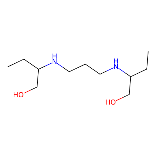 2-[3-[1-(Hydroxymethyl)propylamino]propylamino]butan-1-ol structure