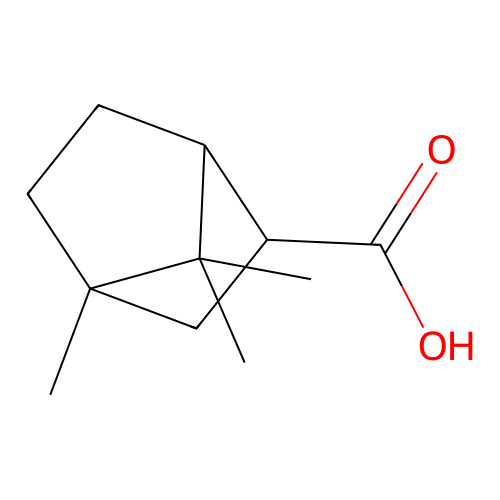 4,7,7-Trimethylbicyclo[2.2.1]heptane-2-carboxylic acid structure