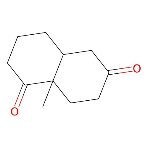 1,6(2H,5H)-Naphthalenedione, hexahydro-8a-methyl- structure