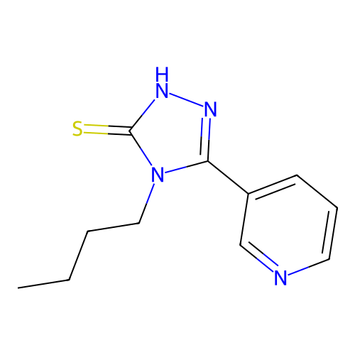 4-Butyl-5-(pyridin-3-yl)-4h-1,2,4-triazole-3-thiol structure
