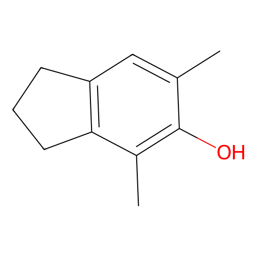 4,6-Dimethylindan-5-ol structure