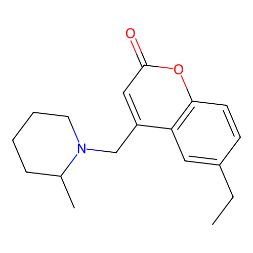 6-ethyl-4-[(2-methylpiperidin-1-yl)methyl]-2H-chromen-2-one structure