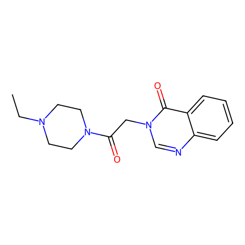 3-(2-(4-ethylpiperazin-1-yl)-2-oxoethyl)quinazolin-4(3H)-one structure