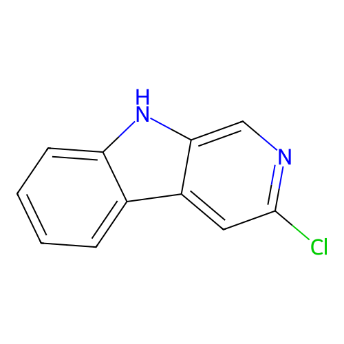 3-chloro-9H-pyrido[3,4-b]indole structure
