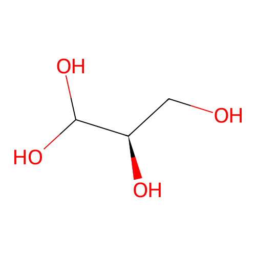 (2R)-propane-1,1,2,3-tetrol structure