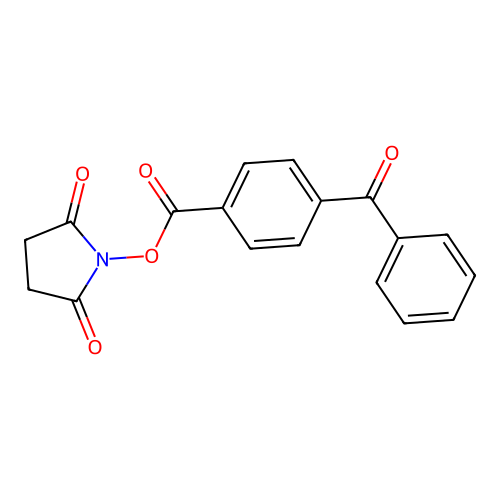 N-Succinimidyl 4-Benzoylbenzoate structure