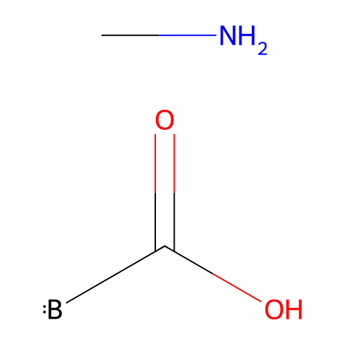 Carboxyboranylidene--methanamine (1/1) structure