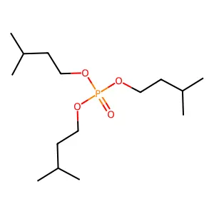 3-甲基-1-丁醇1,1',1''-磷酸酯 structure