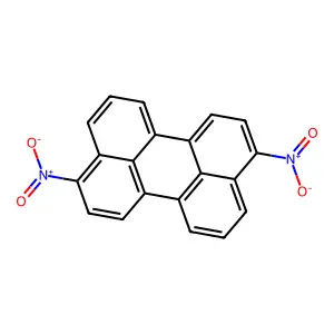 3,9-Dinitroperylene structure