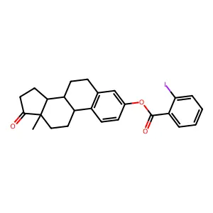 3-(2-Iodobenzoyl)estrone structure