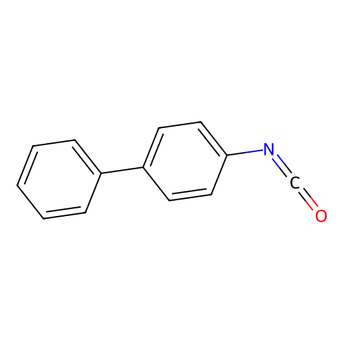 4-Biphenylyl isocyanate structure