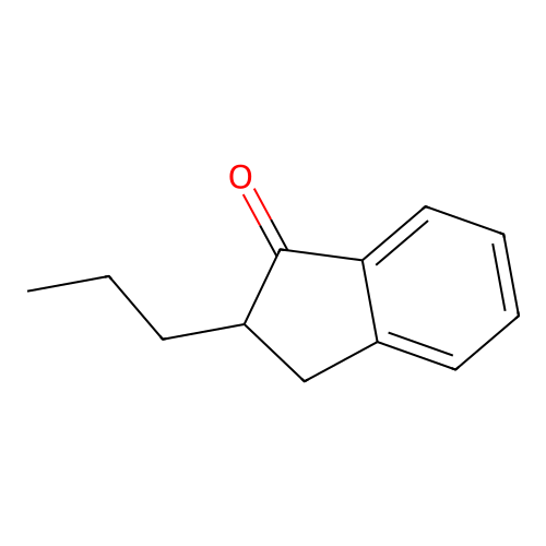 2-Propyl-1-indanone structure