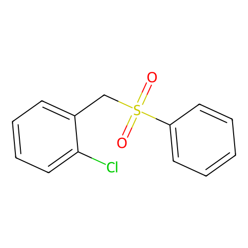 1-Chloro-2-[(phenylsulfonyl)methyl]benzene structure