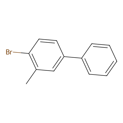 4-Bromo-3-methylbiphenyl structure