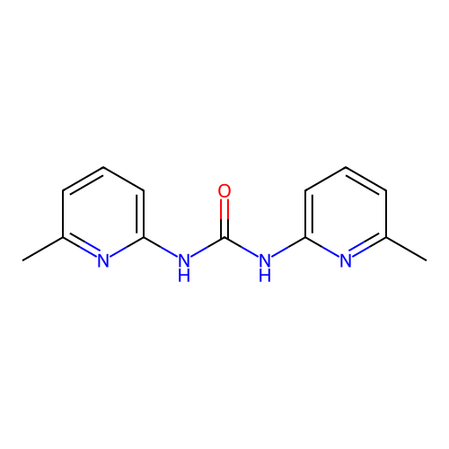 N,N'-Bis(6-methyl-2-pyridinyl)urea structure