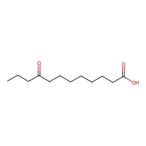9-Oxo-dodecanoic acid structure