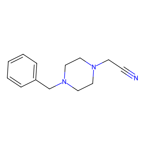 2-(4-Benzylpiperazin-1-yl)acetonitrile structure