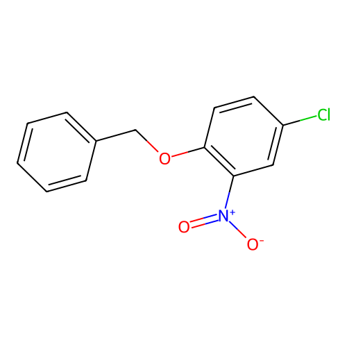 1-(Benzyloxy)-4-chloro-2-nitrobenzene structure
