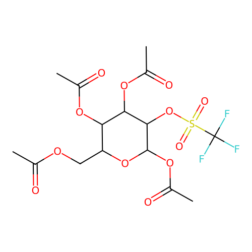 C15H19F3O12S structure