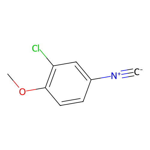 2-Chloro-4-isocyano-1-methoxybenzene structure