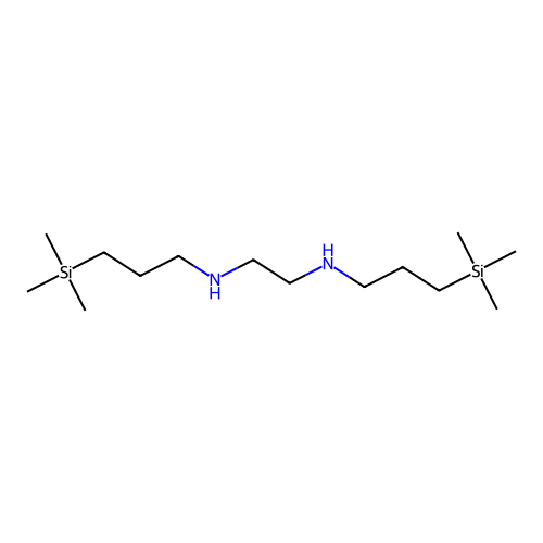 1,2-Ethanediamine, N,N'-bis[3-(trimethylsilyl)propyl]- structure