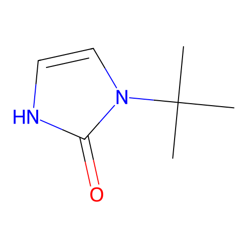 2H-Imidazol-2-one, 1-(1,1-dimethylethyl)-1,3-dihydro- structure