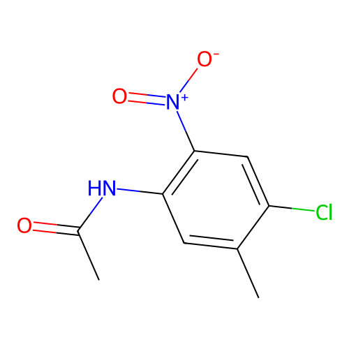 n-(4-Chloro-5-methyl-2-nitrophenyl)acetamide structure
