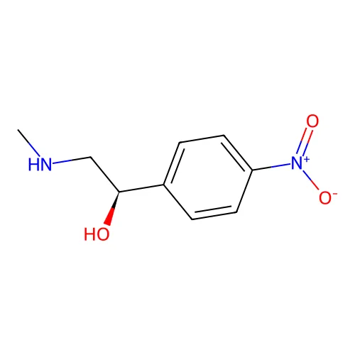 (1R)-2-(甲基氨基)-1-(4-硝基苯基)乙醇 structure
