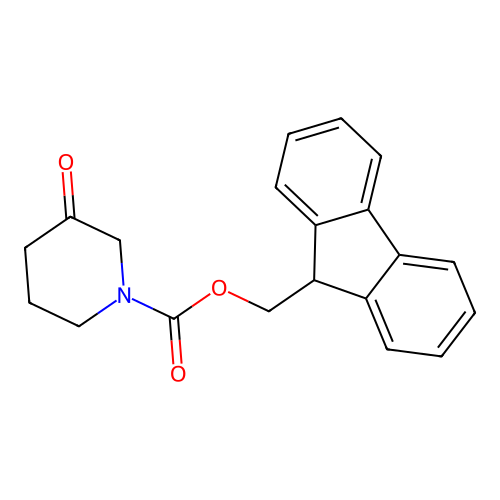 N-FMOC-3-piperidinone structure