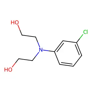 3-Chloro-N,N-bis(2-hydroxyethyl)aniline structure