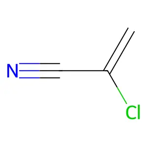 2-氯丙烯腈 structure