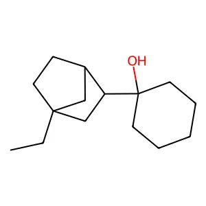 Cyclohexanol, (4-ethylbicyclo[2.2.1]hept-2-yl)- structure