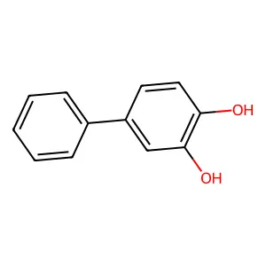 3,4-Biphenyldiol structure