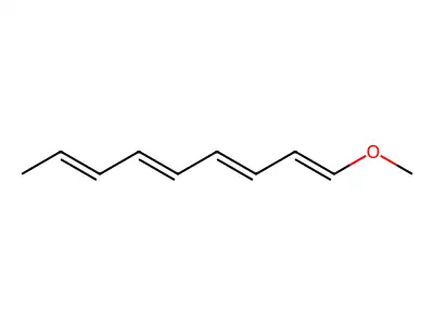 1-Methoxynona-1,3,5,7-tetraene structure