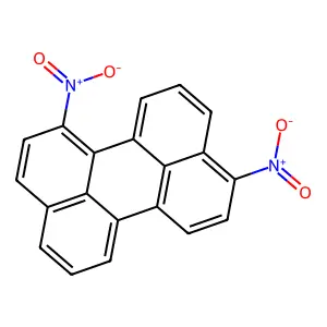 3,7-Dinitroperylene structure