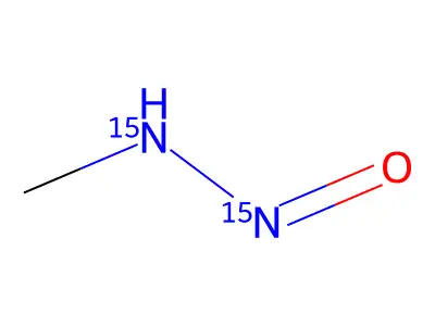 Diazene-15N2, hydroxymethyl-, (E)- structure