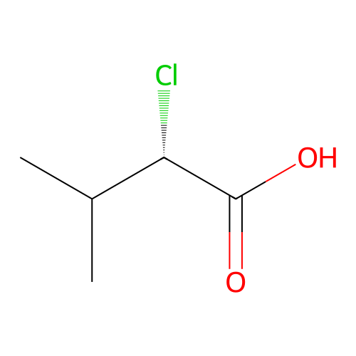 (2S)-2-Chloro-3-methylbutanoic acid structure