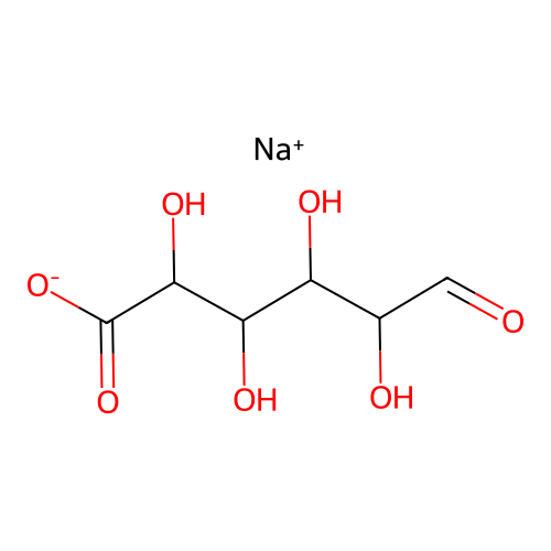 L-Guluronic acid sodium salt structure