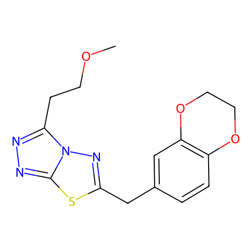 C15H16N4O3S structure