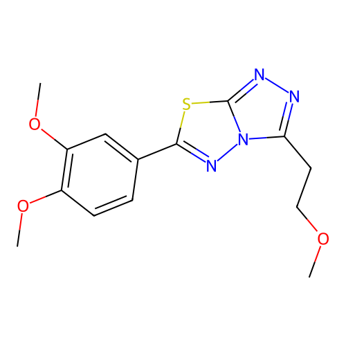 C14H16N4O3S structure